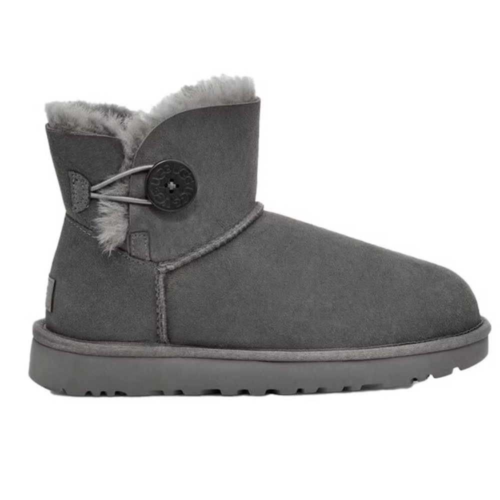 Gray Ugg Bailey Button 2 boots
